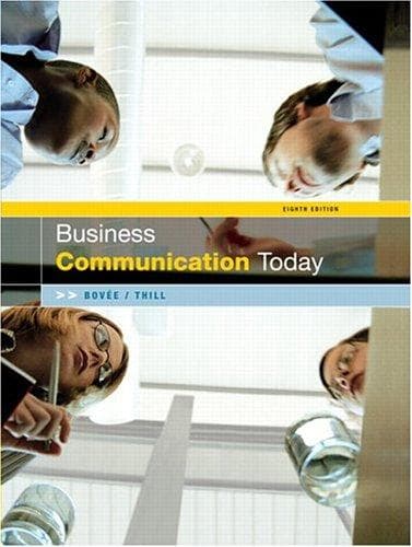 Cover image for Business Communication Today (8th Edition)