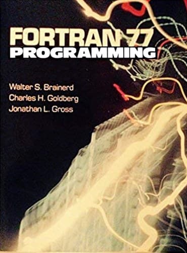 Cover image for Fortran 77 programming