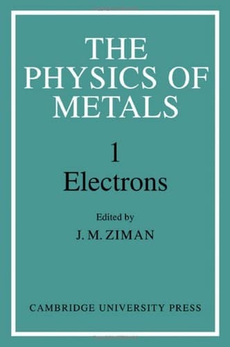 Cover image for The physics of metals.