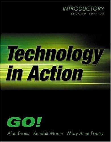 Cover image for Technology In Action- Introductory (2nd Edition) (Go Series for Microsoft Office 2003)