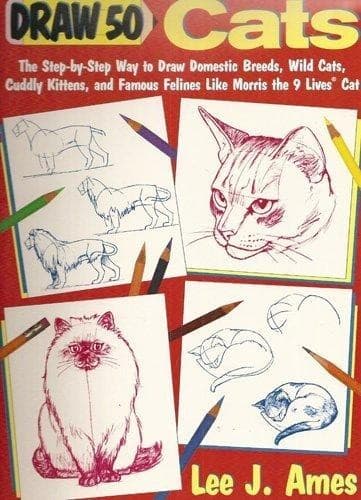 Cover image for Draw 50 cats