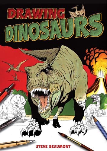 Cover image for Drawing dinosaurs