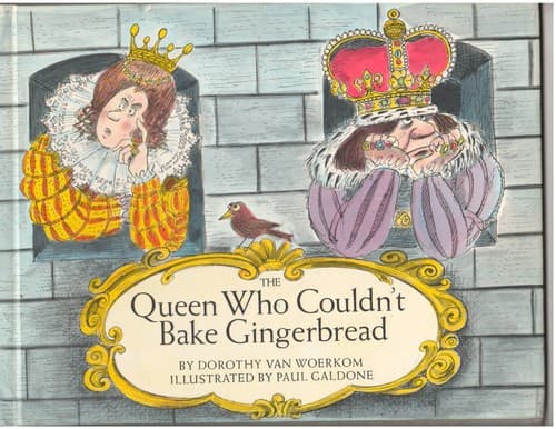 Cover image for The queen who couldn't bake gingerbread