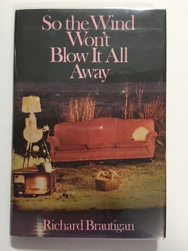 Cover image for So the wind won't blow it all away