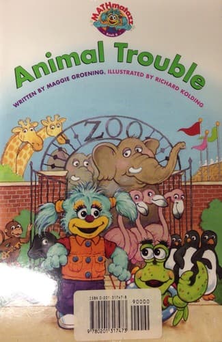 Cover image for Animal trouble (Mathmatazz ; book B)