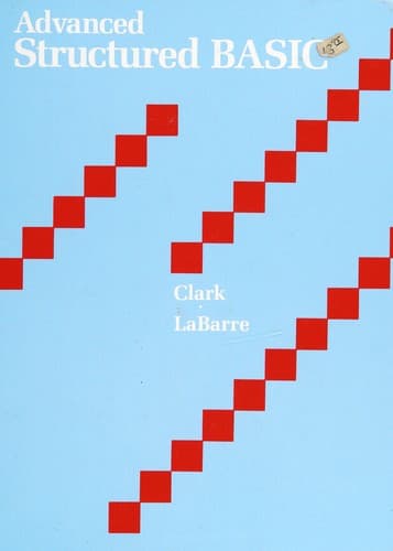 Cover image for Advanced structured BASIC