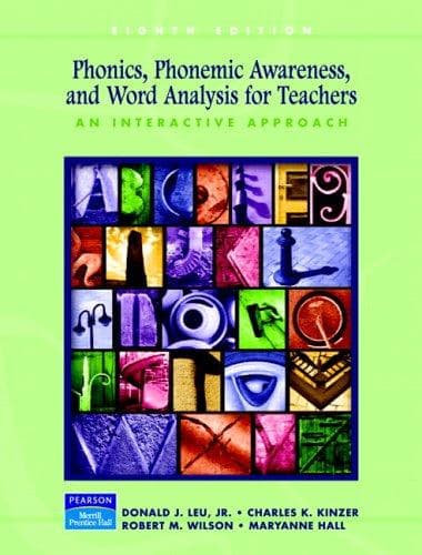 Cover image for Phonics, Phonemic Awareness, and Word Analysis for Teachers
