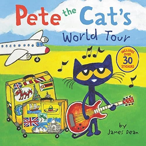 Cover image for Pete the Cat's World Tour