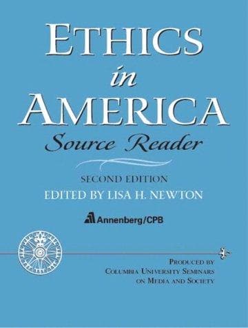 Cover image for Ethics in America