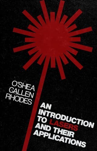 Cover image for Introduction to lasers and their applications