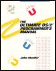 Cover image for The Ultimate OS/2 Programmer's Manual