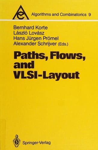 Cover image for Paths, flows, and VLSI-layout