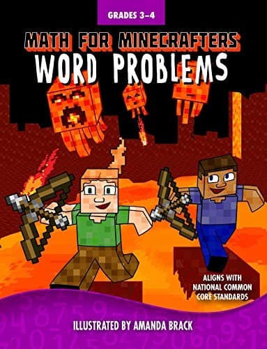 Cover image for Math for Minecrafters Word Problems