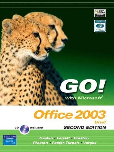 Cover image for GO! with Microsoft Office 2003 Brief (2nd Edition)