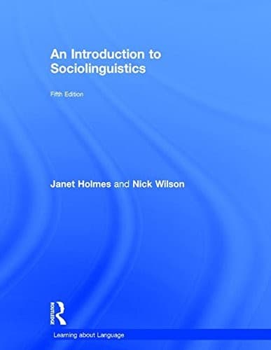 Cover image for An Introduction to Sociolinguistics