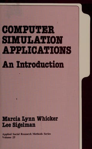 Cover image for Computer simulation applications