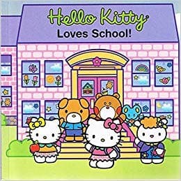 Cover image for Hello Kitty loves school!