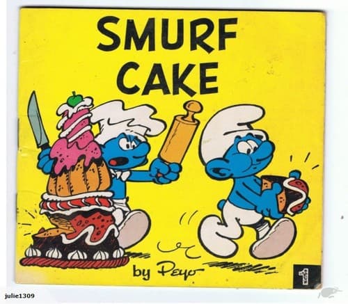 Cover image for Smurf cake