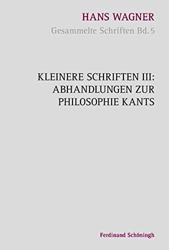 Kleinere Schriften III