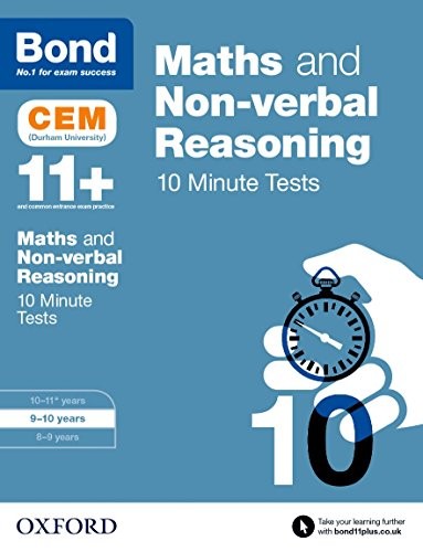 Cover image for Bond 11+ : Maths & Non-Verbal Reasoning