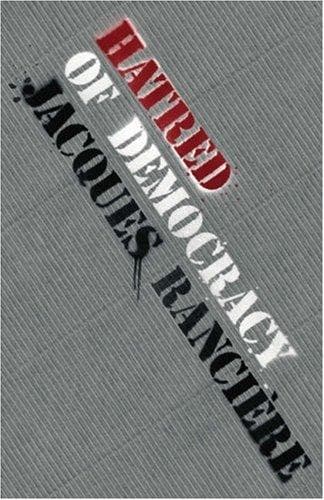 Cover image for Hatred of Democracy
