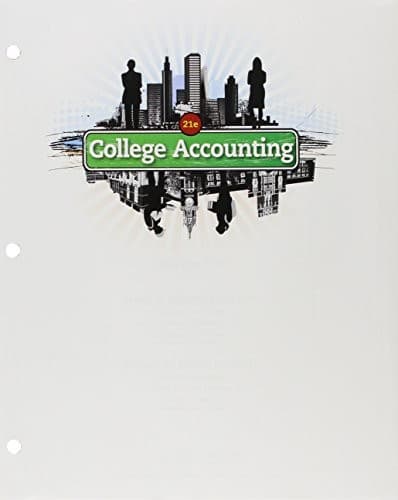 Cover image for College Accounting, Chapters 1-15, Loose-leaf Version