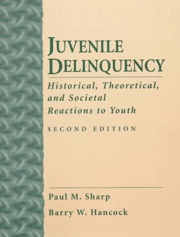 Cover image for Juvenile Delinquency