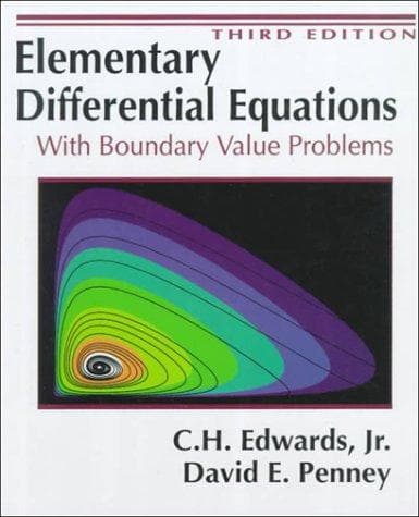 Cover image for Elementary differential equations with boundary value problems