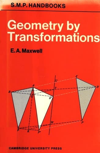 Cover image for Geometry by transformations