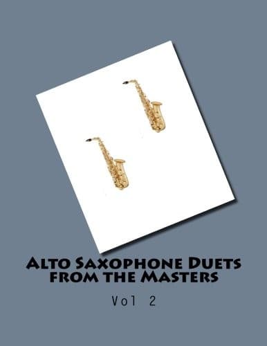 Cover image for Alto Saxophone Duets from the Masters