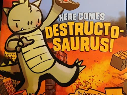 Cover image for Here Comes Destructo-saurus!