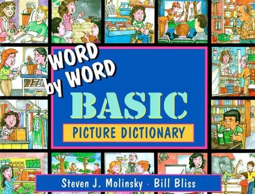 Cover image for Word by word basic picture dictionary