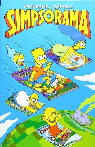Cover image for Simpsons comics simpsorama