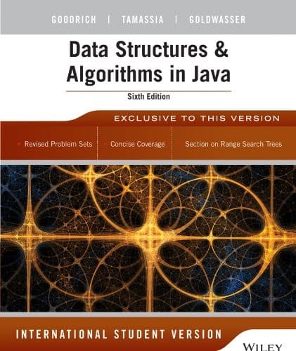Cover image for Data Structures and Algorithms in Java