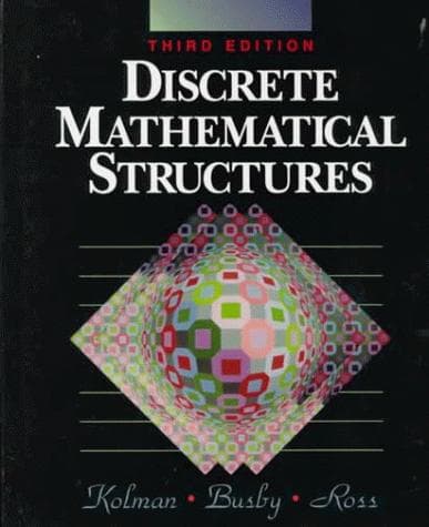 Cover image for Discrete mathematical structures.