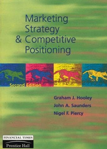 Cover image for Marketing strategy and competitive positioning