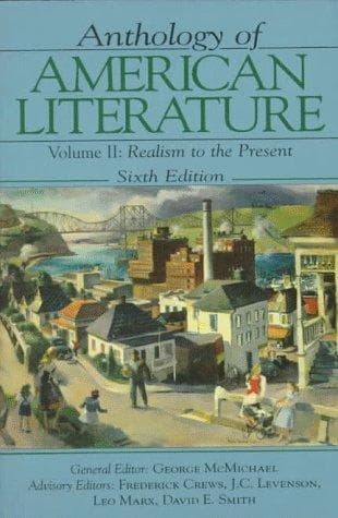 Cover image for Anthology of American Literature Vol. II