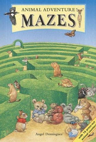 Cover image for Animal Adventure Mazes