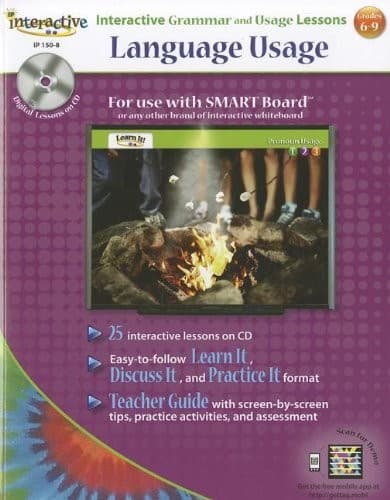 Cover image for Interactive Grammar and Usage Lessons
