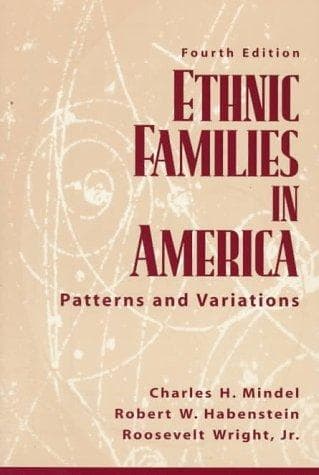 Cover image for Ethnic Families in America