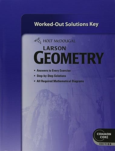 Cover image for Holt McDougal Larson Geometry