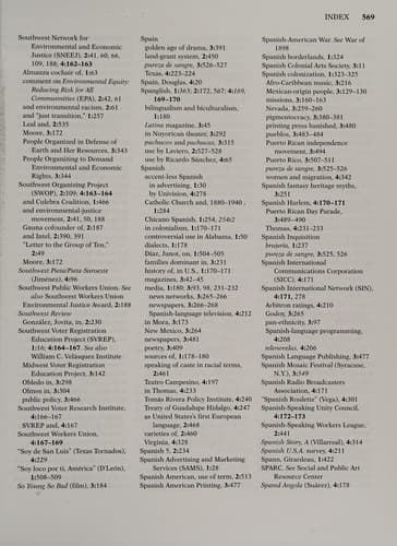 The Oxford encyclopedia of Latinos and Latinas in the United States