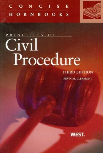 Cover image for Principles of Civil Procedure