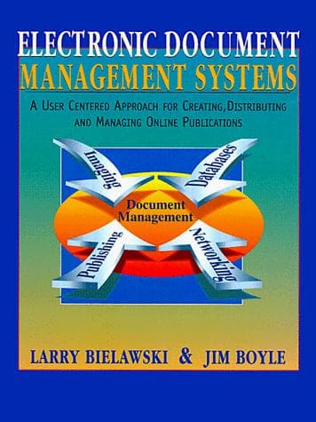 Cover image for Electronic Document Management Systems