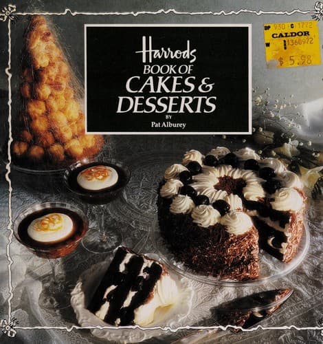 Cover image for Harrods Book of Cakes & Desserts