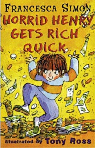Cover image for Horrid Henry strikes it rich