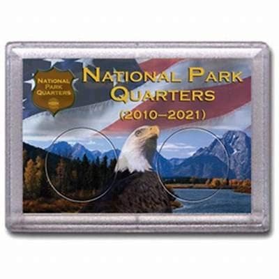 Cover image for National Park Quarters 2x3 Plastic Display Case