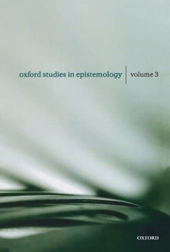 Cover image for Oxford Studies in Epistemology