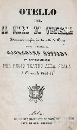 Otello, ossia, Il moro di Venezia