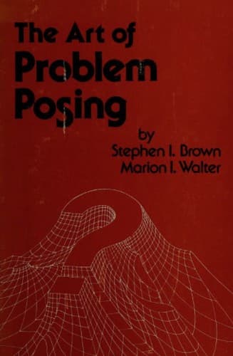 Cover image for The art of problem posing